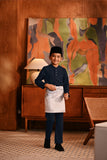 Baju Melayu Kids Majestic Bespoke Fit - Dark Navy