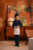 Baju Melayu Kids Majestic Bespoke Fit - Dark Navy