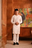 Baju Melayu Teluk Belanga Modern Smart Fit - Off White