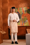 Baju Melayu Teluk Belanga Modern Smart Fit - Off White