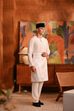 Baju Melayu Teluk Belanga Modern Smart Fit - Off White