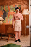 Baju Melayu Majestic Bespoke Fit - Blush Pink