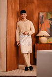 Baju Melayu Teluk Belanga Modern Smart Fit - Safari