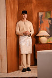 Baju Melayu Teluk Belanga Modern Smart Fit - Safari