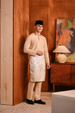 Baju Melayu Teluk Belanga Modern Smart Fit - Safari