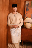 Baju Melayu Teluk Belanga Modern Smart Fit - Safari