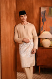 Baju Melayu Teluk Belanga Modern Smart Fit - Safari