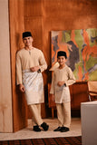 Baju Melayu Kids Teluk Belanga Modern Smart Fit - Safari