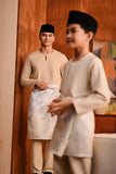 Baju Melayu Teluk Belanga Modern Smart Fit - Safari