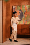 Baju Melayu Kids Teluk Belanga Modern Smart Fit - Safari