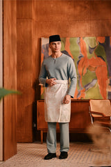 Baju Melayu Teluk Belanga Modern Smart Fit - Chinois Green