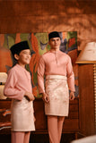 Baju Melayu Majestic Bespoke Fit - Blush Pink