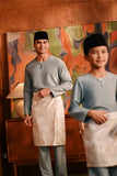 Baju Melayu Teluk Belanga Modern Smart Fit - Chinois Green