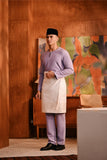 Baju Melayu Teluk Belanga Modern Smart Fit - Orchid Bloom