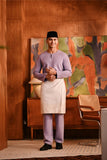 Baju Melayu Teluk Belanga Modern Smart Fit - Orchid Bloom