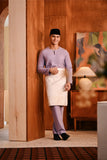 Baju Melayu Teluk Belanga Modern Smart Fit - Orchid Bloom