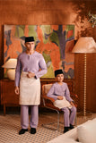 Baju Melayu Kids Teluk Belanga Modern Smart Fit - Orchid Bloom