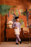 Baju Melayu Kids Teluk Belanga Modern Smart Fit - Orchid Bloom