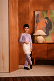 Baju Melayu Kids Teluk Belanga Modern Smart Fit - Orchid Bloom