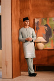 Baju Melayu Teluk Belanga Modern Smart Fit - Iceberg Green