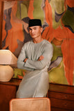 Baju Melayu Teluk Belanga Modern Smart Fit - Iceberg Green