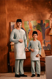 Baju Melayu Teluk Belanga Modern Smart Fit - Iceberg Green