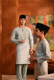 Baju Melayu Teluk Belanga Modern Smart Fit - Iceberg Green