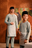 Baju Melayu Teluk Belanga Modern Smart Fit - Iceberg Green