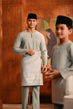 Baju Melayu Teluk Belanga Modern Smart Fit - Iceberg Green