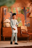 Baju Melayu Kids Teluk Belanga Modern Smart Fit - Iceberg Green