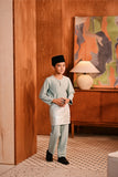 Baju Melayu Kids Teluk Belanga Modern Smart Fit - Iceberg Green