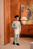 Baju Melayu Kids Teluk Belanga Modern Smart Fit - Iceberg Green