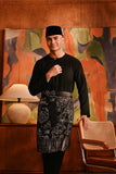 Baju Melayu Teluk Belanga Deluxe Smart Fit - Black