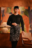 Baju Melayu Teluk Belanga Deluxe Smart Fit - Black