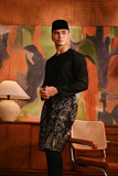 Baju Melayu Teluk Belanga Deluxe Smart Fit - Black