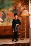 Baju Melayu Kids Teluk Belanga Deluxe Smart Fit - Black