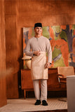 Baju Melayu Teluk Belanga Deluxe Smart Fit - Moonlight