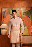 Baju Melayu Teluk Belanga Deluxe Smart Fit - Moonlight