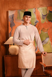 Baju Melayu Teluk Belanga Deluxe Smart Fit - Moonlight