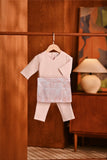 Baju Melayu Babies Teluk Belanga Modern Smart Fit - Baby Pink