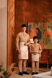 Baju Melayu Kids Majestic Bespoke Fit - Cuban Sand