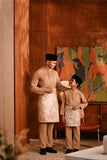 Baju Melayu Majestic Bespoke Fit - Cuban Sand