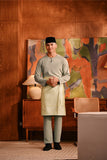 Baju Melayu Teluk Belanga Deluxe Smart Fit - Desert Sage