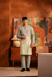 Baju Melayu Teluk Belanga Deluxe Smart Fit - Desert Sage