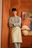 Baju Melayu Teluk Belanga Deluxe Smart Fit - Desert Sage