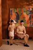 Baju Melayu Majestic Bespoke Fit - Cuban Sand