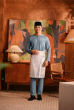 Baju Melayu Teluk Belanga Deluxe Smart Fit - Storm Blue