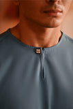 Baju Melayu Teluk Belanga Deluxe Smart Fit - Storm Blue