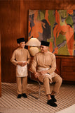 Baju Melayu Majestic Bespoke Fit - Cuban Sand