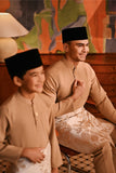 Baju Melayu Majestic Bespoke Fit - Cuban Sand